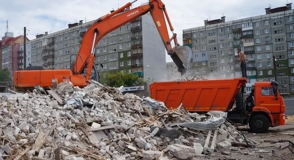 Профессиональный вывоз строительного мусора в Дзержинском в октябре
