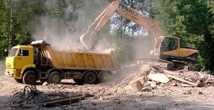 Вывоз бетонного боя и ЖБИ отходов в Дзержинском от ПроМусор, цена от 2763 руб., утилизация и переработка