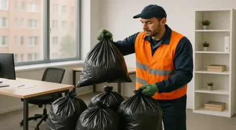 Уборка и вывоз мусора после мероприятий в Дзержинском в октябре